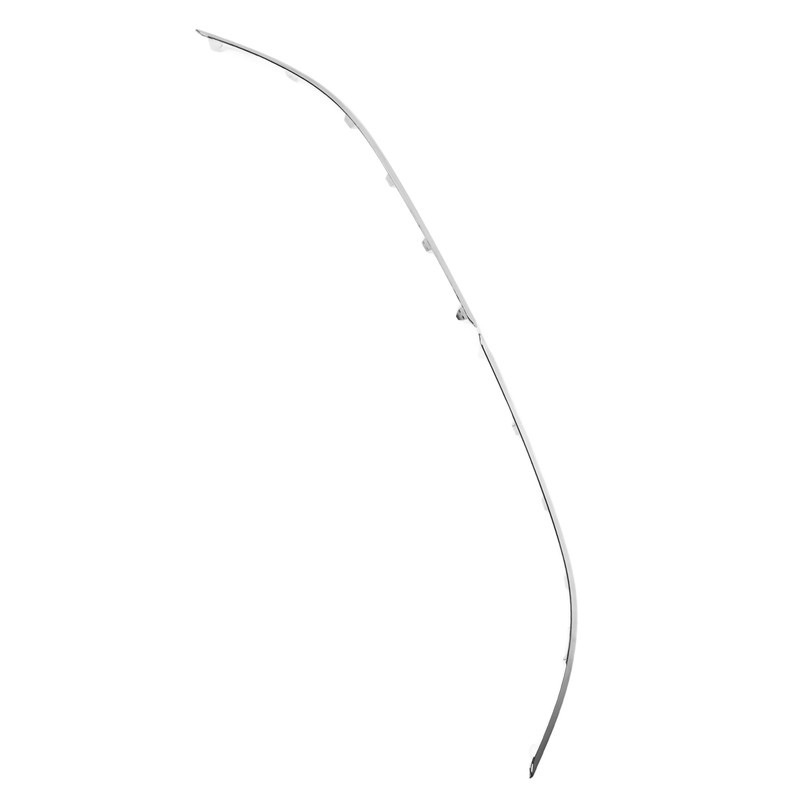 2pcs Front Bumper Lower Chrome Molding Trim Replacement For Benz