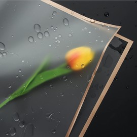 20PCS Flower wrapping paper Waterproof Flower Wrapping Paper Gift Packaging Paper,DIY crafts gift box packaging (Pink)