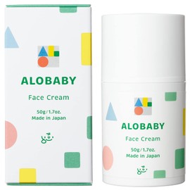 ALOBABY Baby Face Cream, 1.8 oz (50 g), Unscented, Additive-free, Organic, Baby Moisturizing, Face and Mouth Area (1 Bottle)