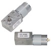 30RPM DC Worm Gear Motor Self Locking Function Rectangular Speed