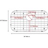 SANNO Sink Grid Sink Protector Grid 26"L X 14"W Kitchen