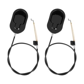 Nonley 2 Pack Recliner Replacement Parts, Heavy-Duty Metal Recliner Handle Replacement with Cable, Durable Recliner Pull Handle Release Fits Most Major Recliner Couch Sofa Chair