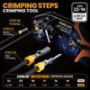 SOMELINE Crimping Tool Kit, Waterproof Automotive Electrical Connectors Electrical Wire