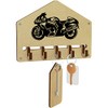 Azeeda 'Motorbike' Wall Mounted Key Hooks/Holder (WH00047363)