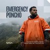 NASA Emergency Poncho – Anti-Tear Mylar™ Blanket (4-Pack, Solar Orange)
