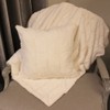 Empress Large Square Cushion Cover - Cream - Super Soft