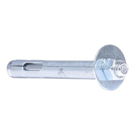 Vestil AS-124 Concrete Anchor Single Bolt Kit, 1/2" Diameter x 4" Length
