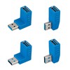 USB 3.0 Male to Female Extension Adapter，USB Multiple Directions Connector