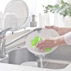 OstWony 3PCS Silicone Dish Sponges – Food-Grade, Multi-Purpose & Gentle