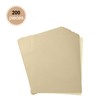 sourcing map 200pcs Parchment Paper Square Sheets 8" x 10"