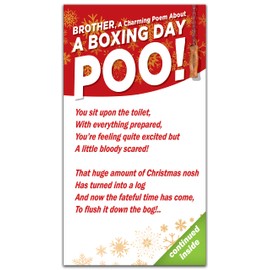 Emotional Rescue Brother Christmas Card, Christmas Card For Brother, Funny Christmas Card, Funny Christmas Card For Brother, Humorous Christmas Card, Brother Christmas Cards (XVW2352)