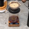 MUVNA Mini Wooden Coffee Scale with Timer - 0.3g/2kg Weighing