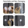 4 Pairs Magnetic Curtain Clips for Privacy Protection - Detachable