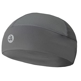 Low-Profile Cooling Helmet/Hard hat Liner, Stretch Working Cap, Summer Sweat Wicking Skull Cap, Running Beanie Sun Protection (Charcoal, 1)