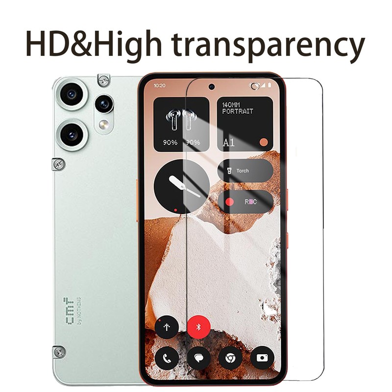 GXLYFG 3 Pack Tempered Glass Screen Protectors for Nothing CMF