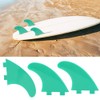 3pcs FCS G5 Surfboard Tail Fin Left Middle Right Surfing