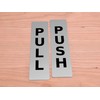 Pair of Push & Pull Adhesive Door Signs - Available