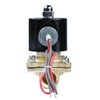 U.S. Solid 1/2" Brass Electric Solenoid Valve 24VAC Air Non-potable