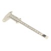 APUK 5x Vernier Caliper Scale White Plastic Measuring Gauge Tool