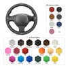MEWANT Steering Wheel Cover for E46 E39 330i 540i 525i