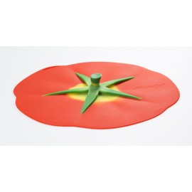 Charles Viancin Silicone Tomato Airtight Lid/Cover/Food Storage, 9-Inch