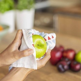 Kaya Japanese Lint-Free 4pc Kitchen Dish Cloth Set, Ultra Absorbent Fast Drying Towel