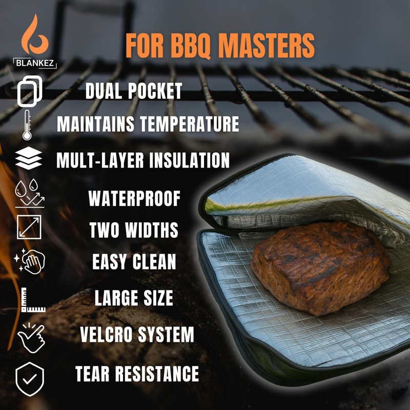 BBQ Blanket for Resting Meat Extra Large, Insulated Meat Resting