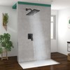 Heyalan Shower Head and Handle Set Square Shower Faucet Set