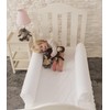 Hippychick Fitted Spare Sheet For Dream Tubes Cot Bed, Includes