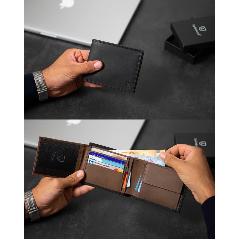 Lederhand iClassy Landscape, Black/Brown, Classic