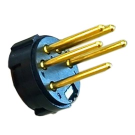 UFQ GA-AB Aviation Headset GA Dual Plugs to Airbus XLR Adapter - General Aviation .206' & .25' Jacks to Female 5pin XLR Connector - Compatible with Most Major Brand Pilot Headsets,Durable,Reliabilty