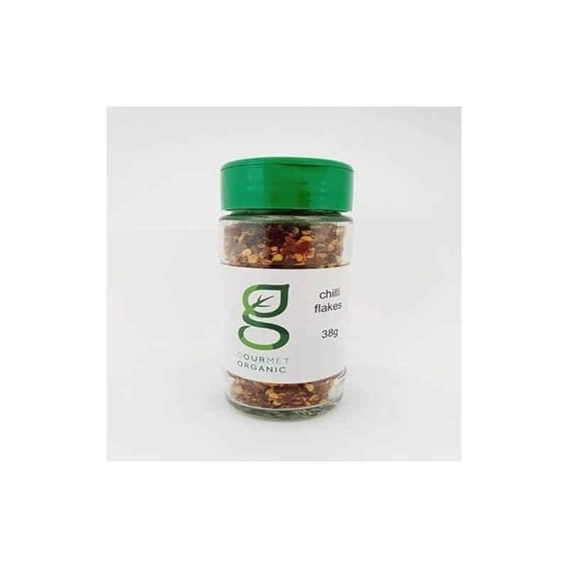 Gourmet Organic Chilli Flakes Shaker 38 g