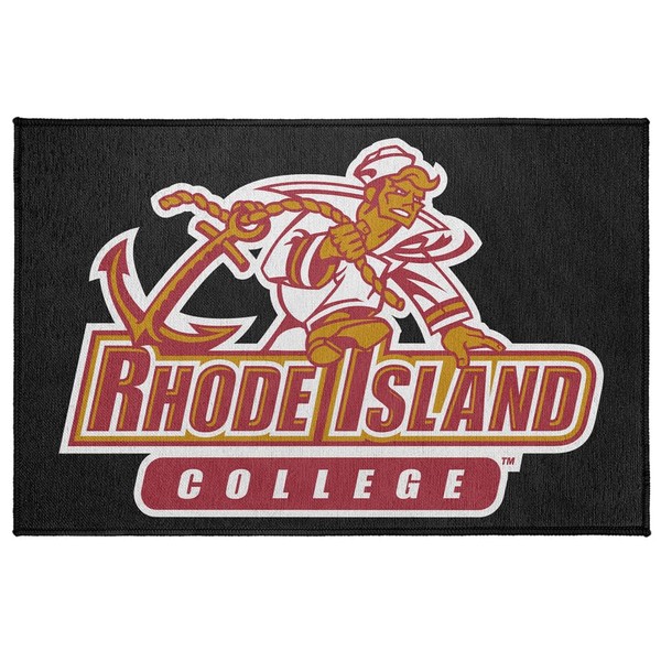 Campus Lab Rhode Island College Anti-Slip Indoor Doormat, 20” x