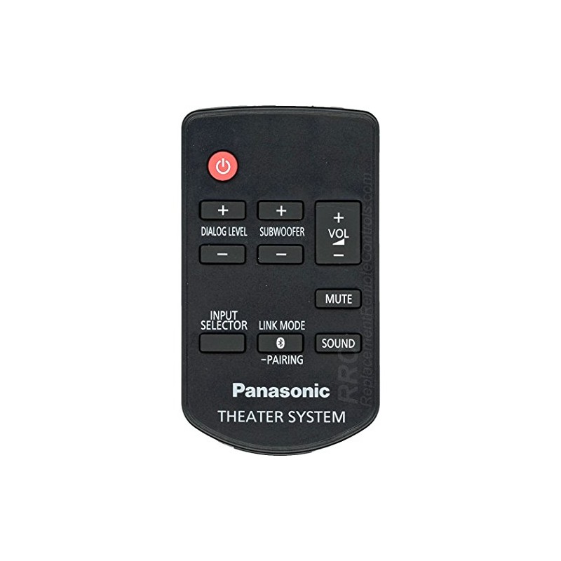 Panasonic N2QAYC000083 Remote Control