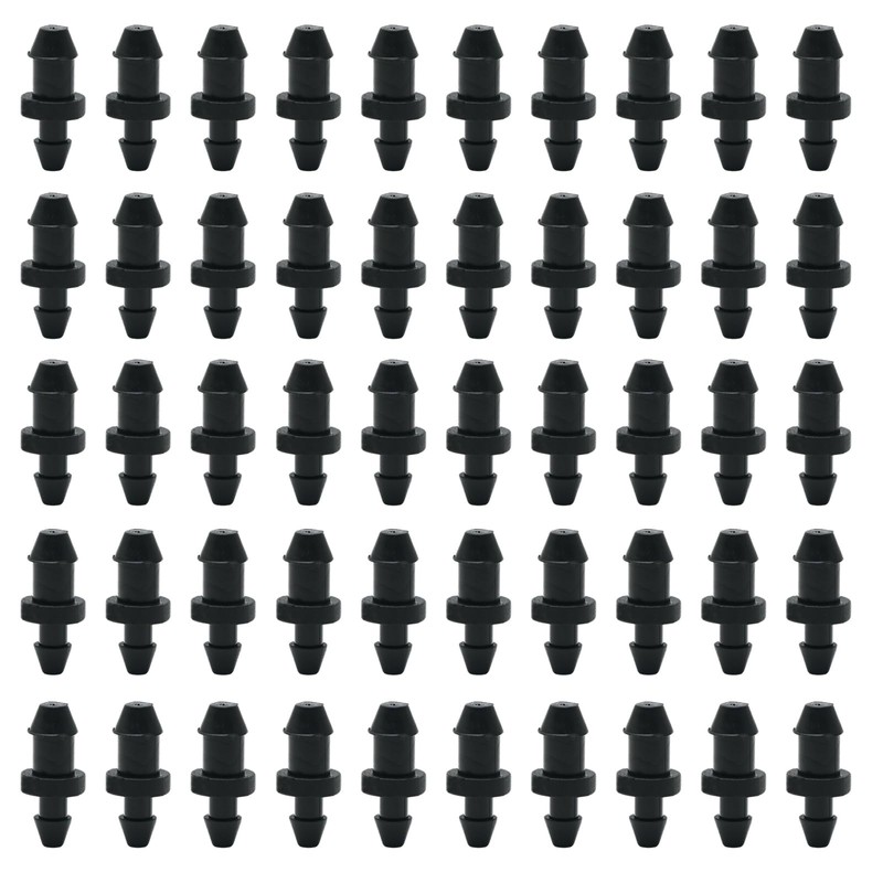 CADUFUELLY 50 PCS 1/4 inch Drip Fitting End Plug, Drip