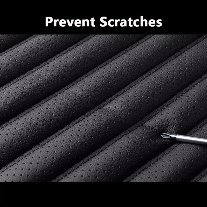 Back Seat Cover Protector - Waterproof Car Seat Cushion PU
