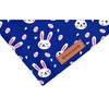 Realeaf Easter Dog Bandanas 2 Pack, Triangle Reversible Pet Scarf