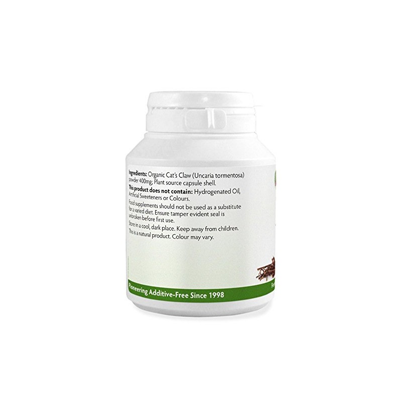 Health Leads ...Working With Nature Cats Claw 400mg x 90