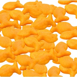 Niamara’s Cheddar Cheese Goldfish Crackers, Baked Snack, 8 Ounces - Extra Cheddar Flavor, Crunchy Fish-Shaped Crackers