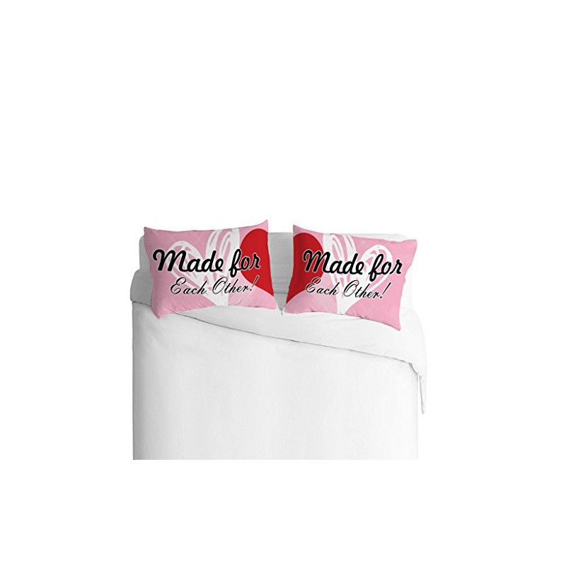 The Purple Tree Designer Couple Pillow Covers (2 Pieces)