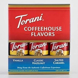 Coffee Syrup Coffeehouse Flavors Trio Sampler Pack