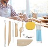 14 Pcs Clay Tools Portable Multipurpose DIY Crafts Pottery Shaping