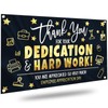 Employee Appreciation Day Banner Backdrop Decorations, We Appreciate You Banner