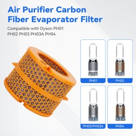 PH01 Air Purifier Filter Carbon Evaporator Filter Replacement for Dyson PH01 PH02 PH03 PH04 PH3A Air Purifier Replacement Part # 970718-01