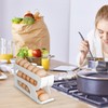 Egg Dispenser for Refrigerator | 3 Tiers Rolling Egg Dispenser