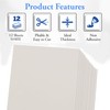 White EVA Foam Sheets, 2mm Thick, 6 x 9 Inch,