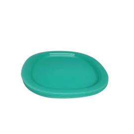 Tupperware Picnic Plates Set of 4 Reusable Motorhome Lunch Plates Green Turquoise