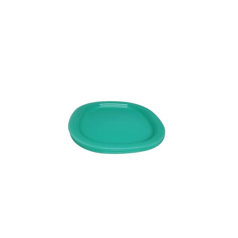 Tupperware Picnic Plates Set of 4 Reusable Motorhome Lunch Plates
