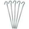 fiXte® 8 Pack of Steel Tent Peg Heavy Duty, 230mm