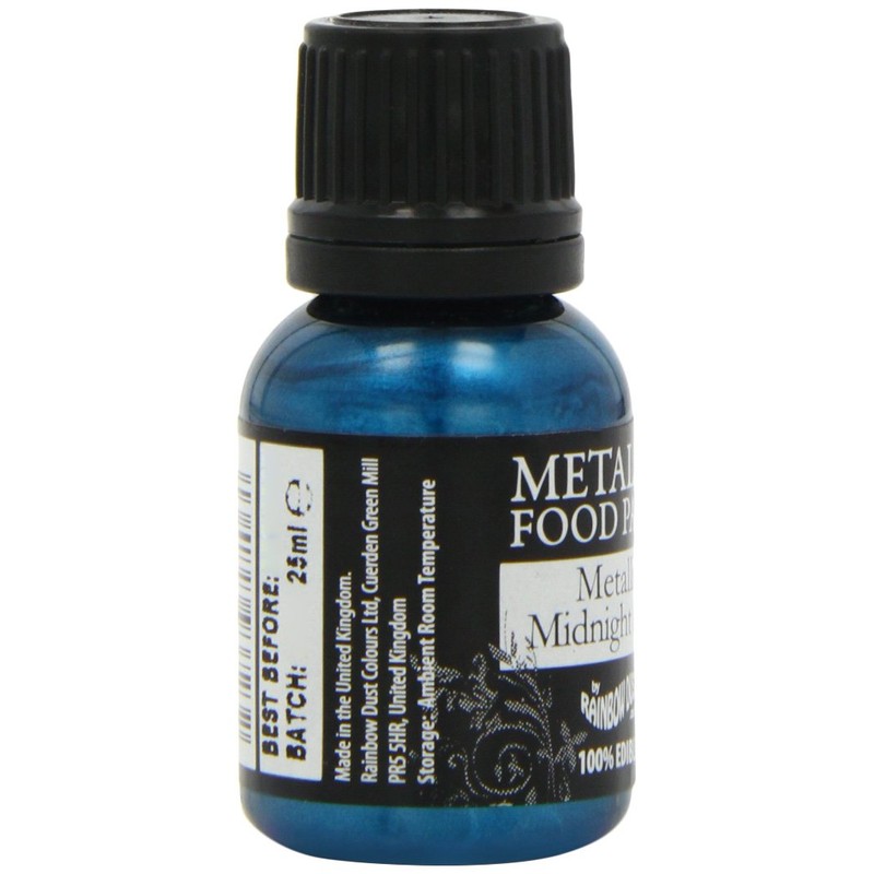 RAINBOW DUST Pearl Food Colouring, Edible Paint in Pearlescent Colours,